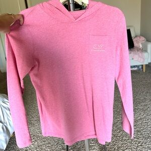 Vineyard Vines girls long sleeve t shirt with hood